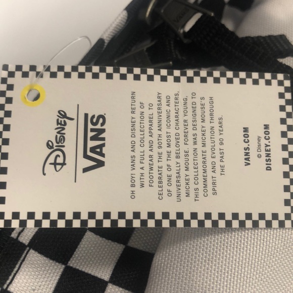 Vans x Disney Mickey 90th Anniversary Backpack NWT - Picture 5 of 6